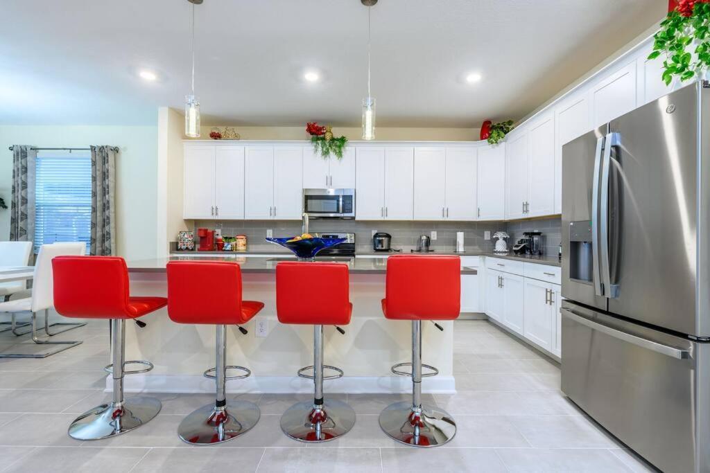 Close To Disney & Other Theme Parks,Private Heated Poolspa, Bbq & Game Rm Kissimmee Extérieur photo