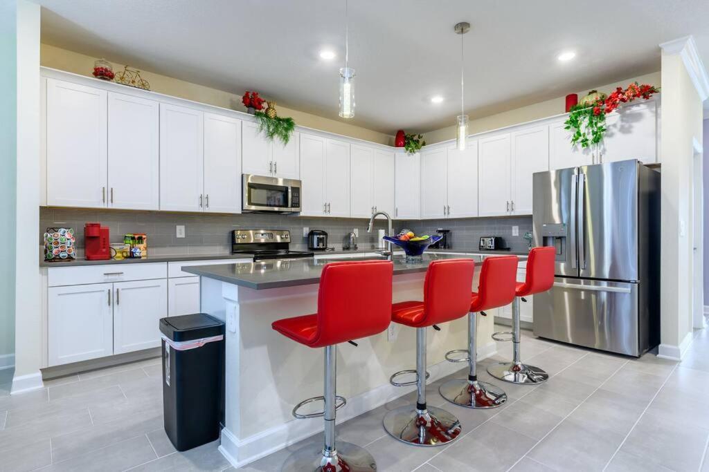 Close To Disney & Other Theme Parks,Private Heated Poolspa, Bbq & Game Rm Kissimmee Extérieur photo