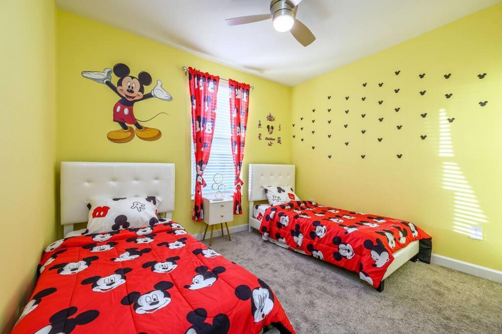 Close To Disney & Other Theme Parks,Private Heated Poolspa, Bbq & Game Rm Kissimmee Extérieur photo