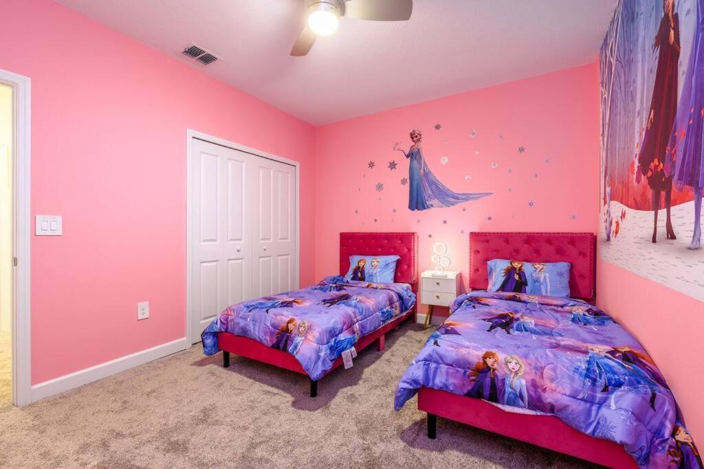 Close To Disney & Other Theme Parks,Private Heated Poolspa, Bbq & Game Rm Kissimmee Extérieur photo