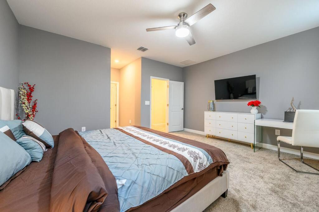 Close To Disney & Other Theme Parks,Private Heated Poolspa, Bbq & Game Rm Kissimmee Extérieur photo