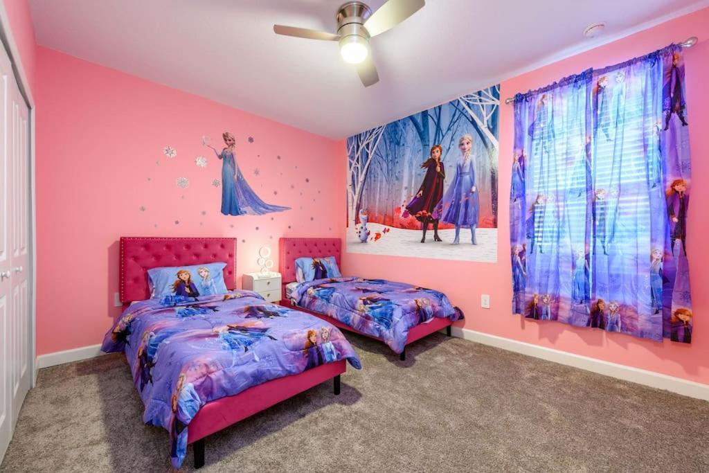Close To Disney & Other Theme Parks,Private Heated Poolspa, Bbq & Game Rm Kissimmee Extérieur photo