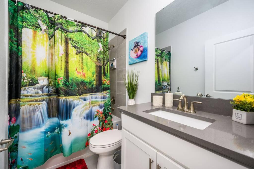 Close To Disney & Other Theme Parks,Private Heated Poolspa, Bbq & Game Rm Kissimmee Extérieur photo